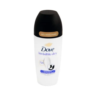 DOVE deodorant roll-on 50ml - invisible dry