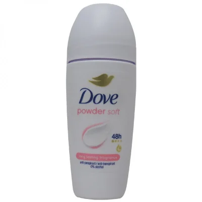 Dove roll-on deodorant 50 ml. Powder.