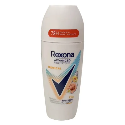 Rexona deodorant roll-on 50 ml. Advanced protection Tropical.