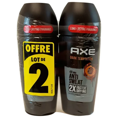 AXE deodorant roll-on 2x50 ml. Dark temptation.