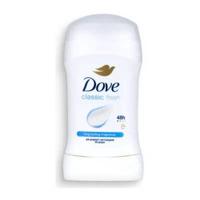 Dove Deodorant Stick Women 50ml Classic Fresh