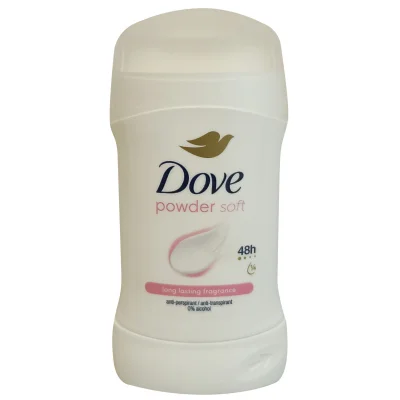 Dove stick deodorant 50 ml. Powder soft.
