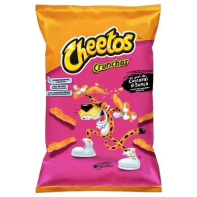 Cheetos Crunchos Cheese And Ham 60g