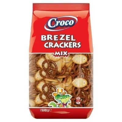 CROCO CRACKERS BREZEL MIX 1500gr.