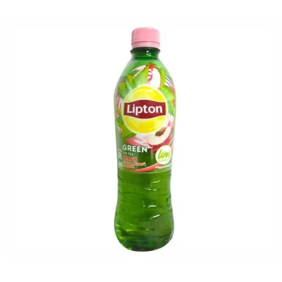 LIPTON ice tea GREEN 500ml - PEACH low in sugar