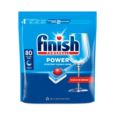 Finish Power Tabs Regular 80 Count