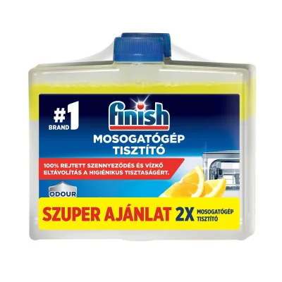 Finish DISHWASHER CLEANER FINISH 2X250ML DUO LEMON IMP 0716