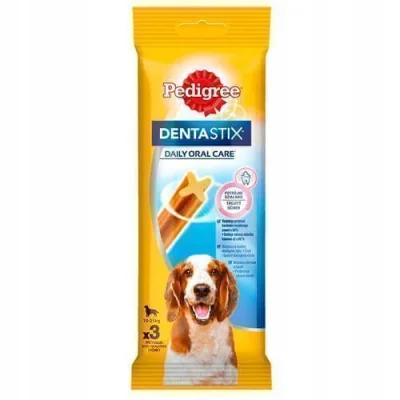 PEDIGREE DENTASTIX 3pcs 77gr MEDIUM