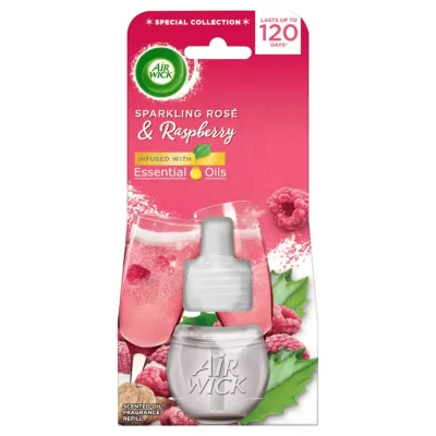 Air Wick Essential Oils Refill Sparkling Rosé and Raspberry 19ml