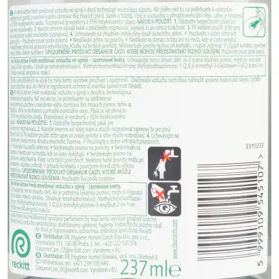 Air Wick Active Fresh Spray Jasmine Bouquet 237ml