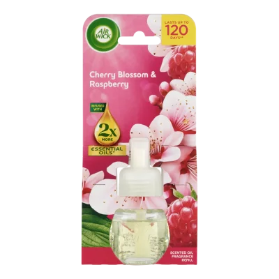 Air Wick Essential Oils Refill Cherry Blossom & Raspberry 19ml