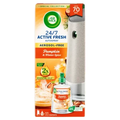 Air Wick Active Fresh Diffuser + Refill Pumpkin Spice & Everything Nice 228ml
