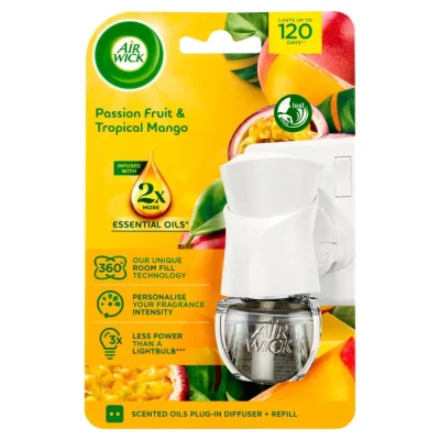 Air Wick Electric Air Freshener Maracuja & Tropical Mango 19ml