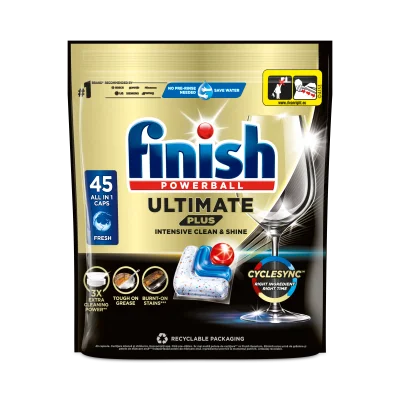 Finish Ultimate Plus Dishwasher Tabs Regular 45pcs