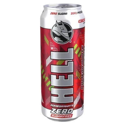 HELL ENERGY DRINK 500ml POMEGRANATE ZERO