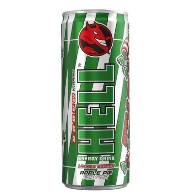 HELL ENERGY DRINK 250ml APPLE PIE
