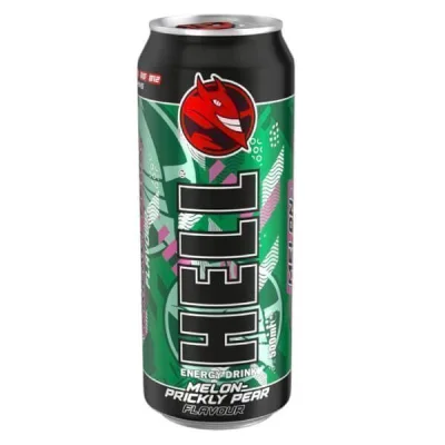HELL ENERGY DRINK 500ml MELON PRICKLY PEAR