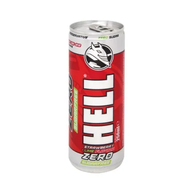 HELL energy drink 250ml - strawberry - lime zero