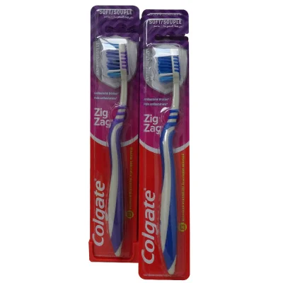 Colgate toothbrush 1 u. Soft zig zag.