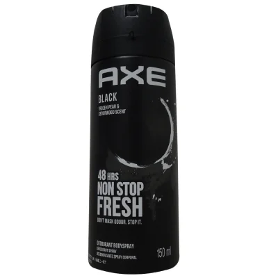 AXE deodorant bodyspray 150 ml. Black.
