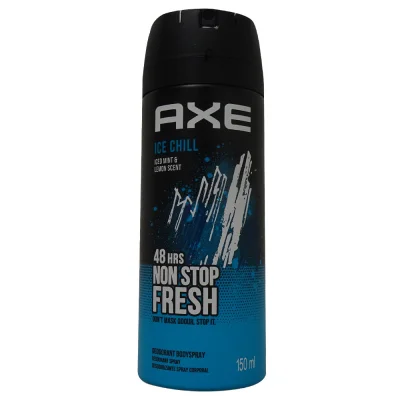 AXE deodorant bodyspray 150 ml. Ice chill.