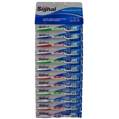 Signal toothbrush. Triple protección medium.
