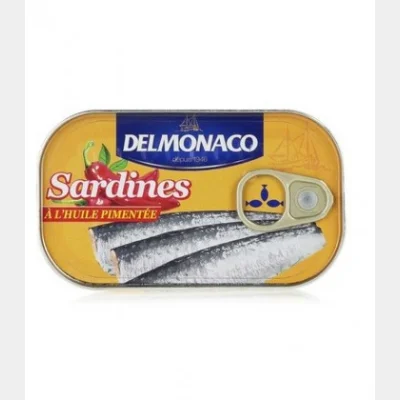 DELMONACO ΣΑΡΔΕΛΕΣ ΠΙΚΑΝΤΙΚΕΣ 125gr