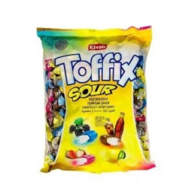 Elvan Toffix Sour Candies 1kg
