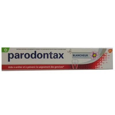 Parodontax toothpaste 75 ml. Whitening.