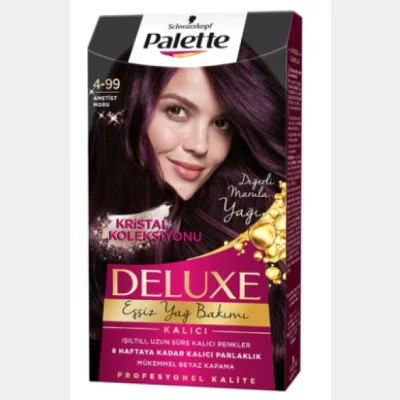 Palette Deluxe Hair Dye Eggplant Purple 4-99  1 pcs