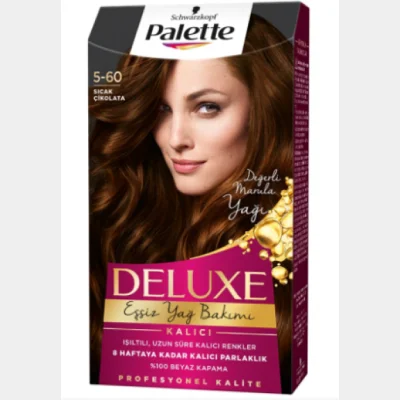 Palette Deluxe Hair Dye Hot Chocolate 5-60  1 pcs