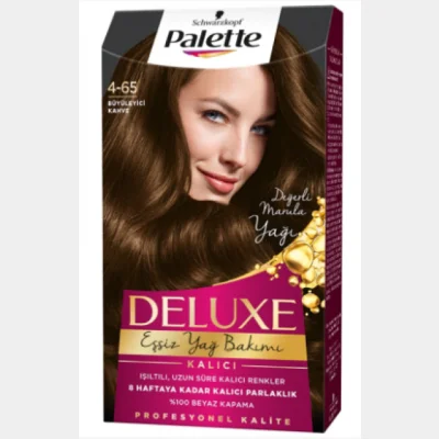 Palette Deluxe Hair Dye Charming Brown 4-65  1 pcs