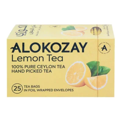 tea ALOKOZAY (25pcs) 50g - Lemon (100% pure Ceylon tea)