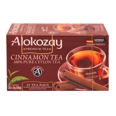 tea ALOKOZAY (25pcs) 50g - Cinnamon (100% pure Ceylon tea)