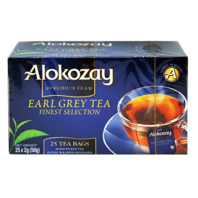 tea ALOKOZAY (25pcs) 50g - Earl Grey (finest selection)