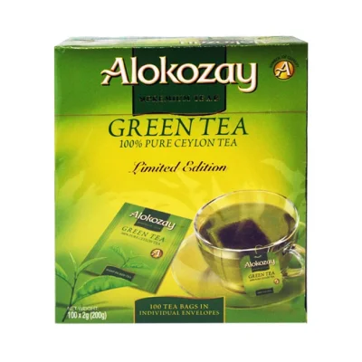 tea ALOKOZAY (100pcs) 200g - Green (Limited Edition)