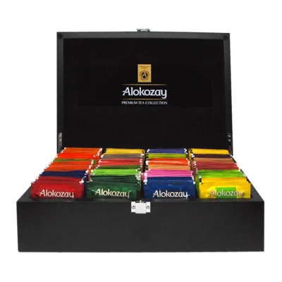 tea ALOKOZAY assortment chest (wooden box) - 144x2g
