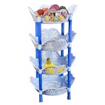 STERK FLOARE PLASTIC SMALL STORAGE SHELVES 4 LAYERS