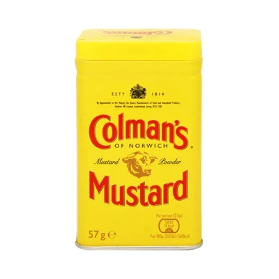 mustard COLMANS powder 57g