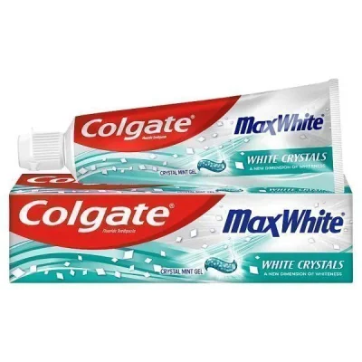 COLGATE MAX WHITE 100ml WHIT� CRYSTALS TOOTHPASTE
