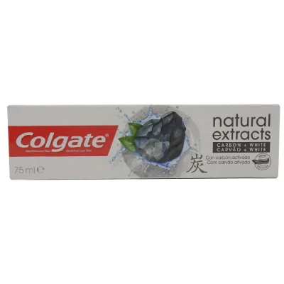Colgate toothpaste 75 ml. Natural extract charcoal.
