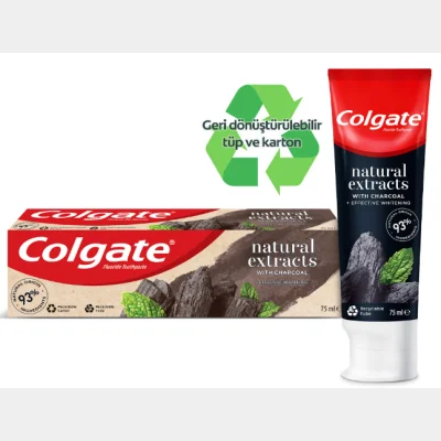 Colgate Natural Extracts Activated Charcoal  75 ml