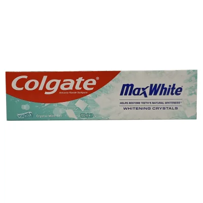 Colgate toothpaste 100 ml. Max White whitening.