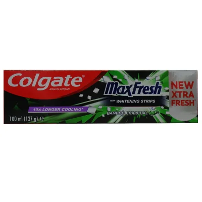 Colgate toothpaste 100 ml. Max Fresh carbón.