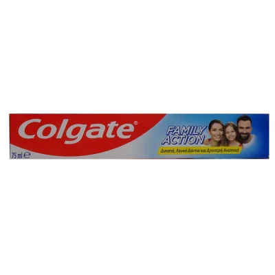 Colgate toothpaste 75 ml. Family action.