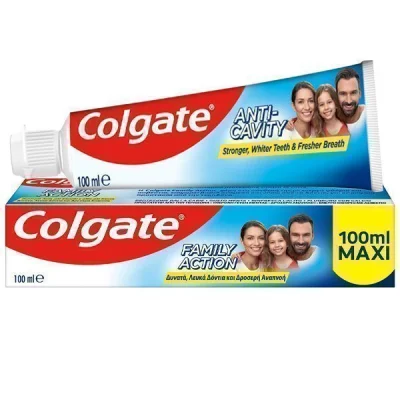 COLGATE FAMILY ACTION 100ml TOOTHPASTE
