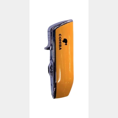 Cigar Metal Silver Lighter Jet x 1 pcs