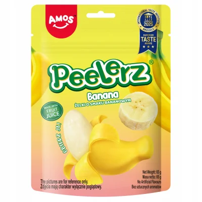 jellies 65g PEELERZ GUMMY BANANA