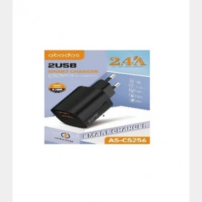 ABODOS AS-CS256 ΦΟΡΤΙΣΤΗΣ 2 output USB 5V 2.4A
