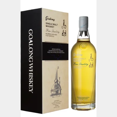 Goalong 5YO Chinese Single Malt Bourbon Cask 40% 70cl